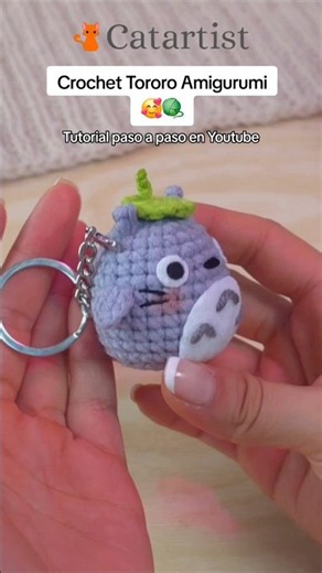 Crochet Tutorial 🥰❤️ Totoro Amigurumi #crochet #amigurumi #ghibli #totoro