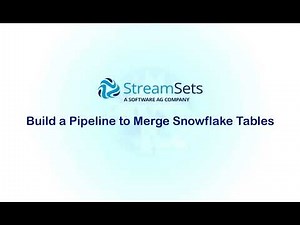 Building a Pipeline to Merge Snowflake Tables