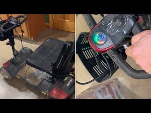 “fix” gogo sport mobility scooter that WON’T MOVE (batteries too low to charge)
