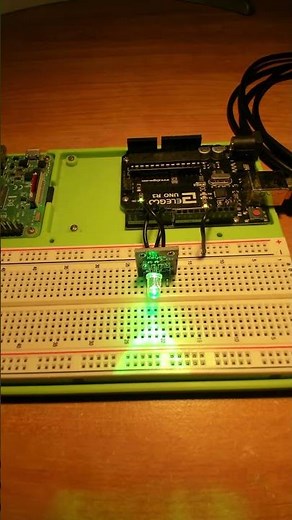 KY-016 RGB LED Module with Arduino Uno (Smooth Color Fades - Tri-color Transition) Full PWM Control