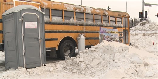 Wasilla resident converts bus into shelter for valley homeless