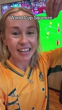 RED CARD IF YOU SKIP Go the Socceroos! Squeeze you pelvic floor with me. To SQUEEZE: contract the