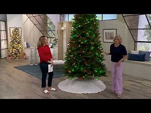 Bethlehem Lights Color Prism Multi-Function Christmas Tree on QVC