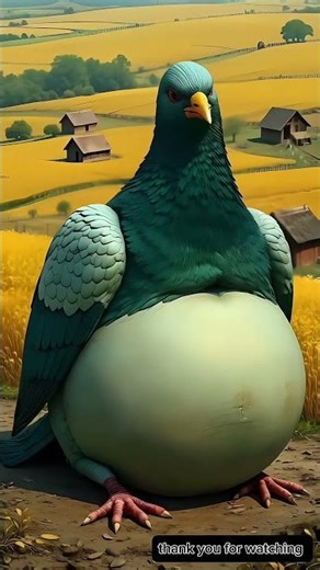 Can a Pigeon Really Grow This Large?
