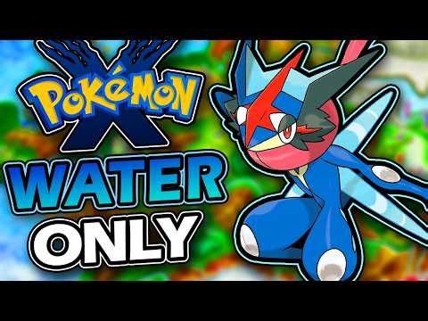 Pokemon X Water Only HARDCORE NUZLOCKE