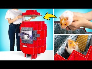 Combine 2 Games To Build Huge Hamster Maze