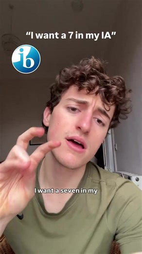 Here ya go, here’s how you get a 7 on your IA