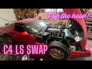 C4 Corvette LS Swap Episode 5: Engine Accessories and Progress Update