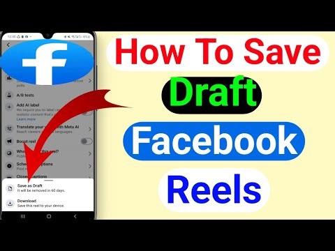how to save draft in facebook | facebook me save draft video kaise kare