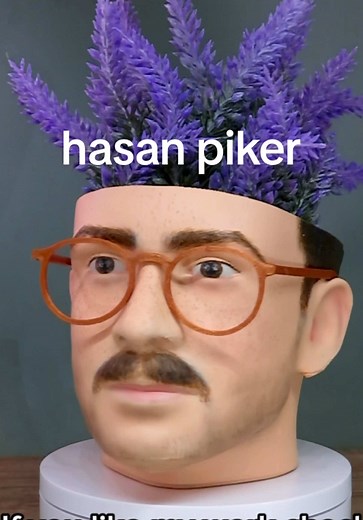 Creating a Unique Hasan Piker Head Planter