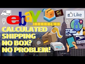 Estimate Measurements And Weight For Ebay Calculated Shipping With No Shipping Supplies On Hand