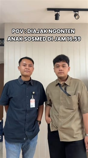 PT Len Railway Systems (LRS) on Instagram: "Raga udah di parkiran, jiwa masih harus akting depan kamera. Definisi mau log out kantor tapi malah disuruh log in jadi talent dadakan di jam-jam krusial. Niatnya mau kabur sebelum macet, eh malah terjebak transisi yang katanya cuma semenit tapi aslinya sejam😶‍🌫️ #SobatRailway ada yang punya temen modelan gini juga nggak? Tag orangnya! 👇"