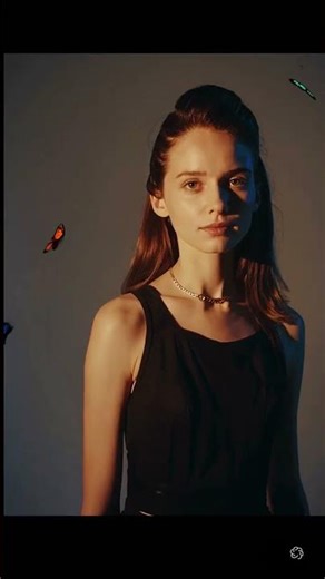 cinematic shot inspired by the WandaVision trailer