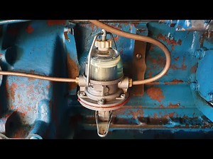 Fordson Major - Bleeding the Diesel Fuel System