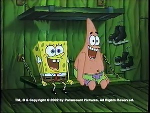 Sponge Bob Square Pants Home Videos (2003) Promo (VHS Capture)