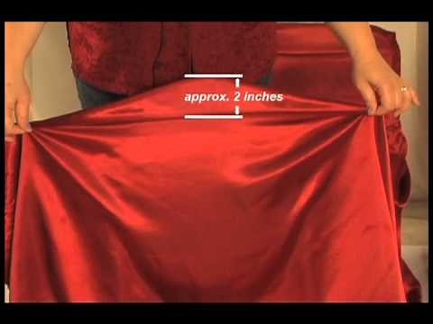 How to Tie a Universal Chair Cover