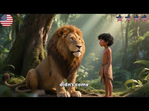 The Jungle Book Mowgli and The Lion 🌴3D 4K Bedtime Stories for Kids in English #cartoon