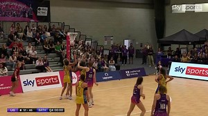Loughborough Lightning 52-46 Team Bath | Vitality Netball Superleague highlights