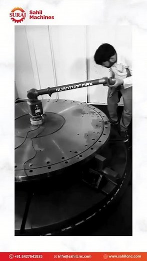 C-Axis & Live Tool Machining Accuracy Validation on CNC VTL | FARO Arm Inspection | Sahil Machines