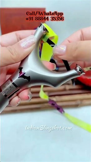 How to Tie a Slingshot Band Easily | Smooth & Secure Setup 🔥 #trending