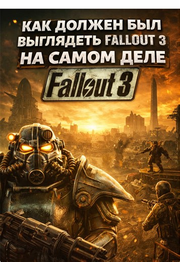 Фанатский мод для Fallout 3: восстановленные локации