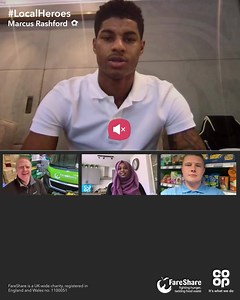 3.9K reactions · 356 shares | Calling all #LocalHeroes Join us and England International Footballer Marcus Rashford in supporting the food charity FareShare, who are getting food to those who need it most right now. Click to donate ➡ https://coop.uk/35xcFSF | Co-op | Facebook