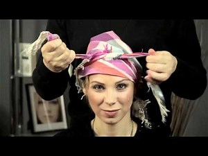 How to Wrap a Roller Set : Hair Care & Beauty Tools