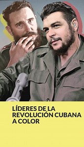 Fidel Castro y el ‘Che Guevara’ A COLOR: Los líderes revolucionarios de Cuba en toda su viveza #cheguevara #castro #revolucioncubana #revolucionarios #lideresrevolucionarios #cuba #americalatina #historia #politica #revolucion Fidel Castro y el ‘Che Guevara’ son reconocibles en todo el mundo. Las imágenes que se han conservado hasta ahora suelen mostrar cómo estos dos líderes podían unir y dirigir a la población cubana, así como el gran apoyo y confianza que gozaban entre los habitantes del país