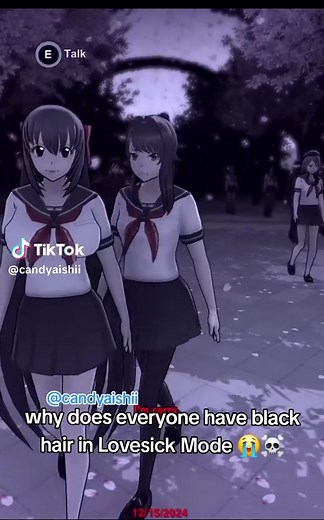 Exploring Black Hair Trend in Lovesick Mode