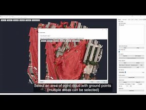 How to classify and extract ground points from a point cloud