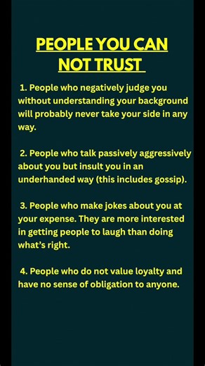 People You Can NOT Trust (Part 1) — Watch Out For These Red Flags!