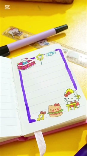 How to use stickers on note books #sticker #notebook #how #reels #shorts #shortsfeed #viral #art