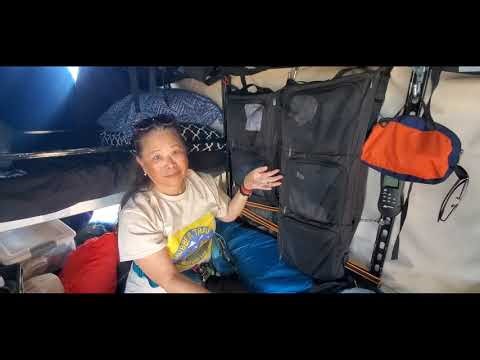 Turn a cargo van into a camper without drilling any holes!