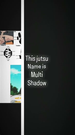 The hand signs of multi shadow clone jutsu #naruto #anime