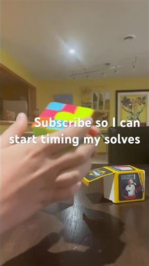 3x3 solve (Beginners method) #cubing