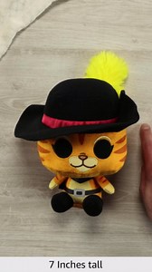 Amazon.com: Funko POP! Plush: Shrek – Puss in Boots in Boots - ​ - Collectable Soft Plush - Birthday Gift Idea - Official Merchandise - Stuffed Plushie for Kids and Adults - Ideal for Movies Fans : Toys & Games