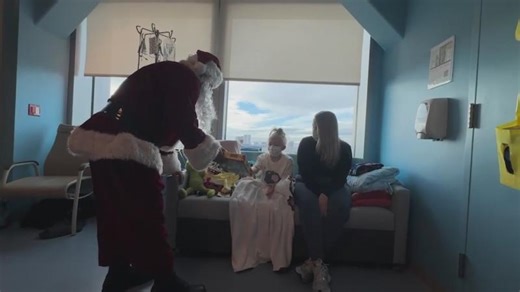 Oakland firefighters bring Christmas cheer to hospital patients | Rita Ng, MD FACC