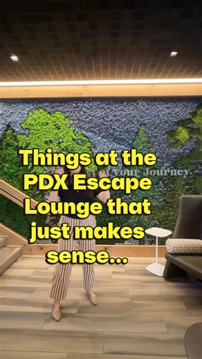 If you’ve got extra time at PDX, here’s your sign to make it count. The Escape Lounge, at PDX, is basically a little Portland-inspired retreat: chef-prepared meals, cozy spots to work or relax, and even private rooms with fold-out beds if you need real rest. * Day passes start at $40, or you’re in free if you’ve got an Amex Platinum Card, Priority Pass, or Delta SkyMiles® Reserve Card (when you’re flying Delta that day). | Portland International Airport
