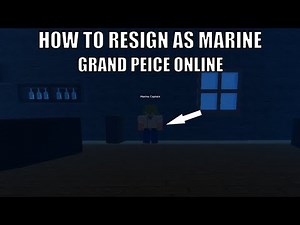 How To Resign As Marine [GPO]
