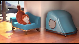 搞笑治愈CGI 3D动画短片 《与喵自拍》Selfie Cat —-ArtFx多媒体艺术学院