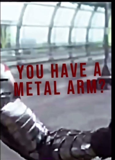 '' You have a metal arm?'' Spider man Edit #edit #avengers #spiderman #venca