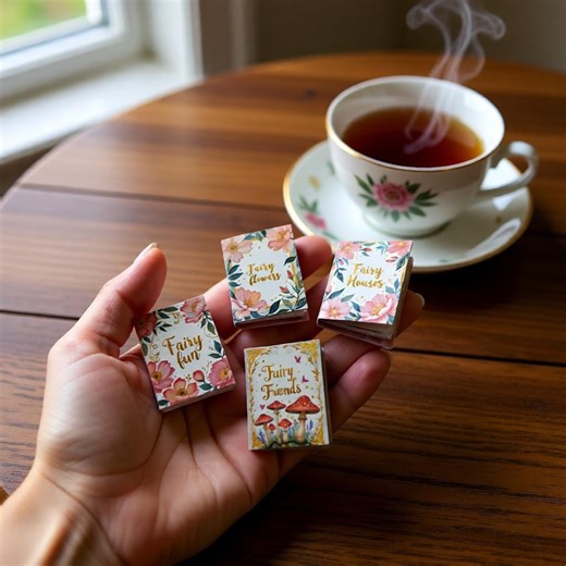 Miniature Fairies Book Printable, Digital Download, Tiny Book, Crafting Gift, Fairy Tale Decor - Etsy Canada