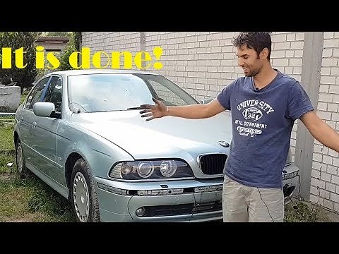 Bmw E39, M54 engine, turbo Install P8