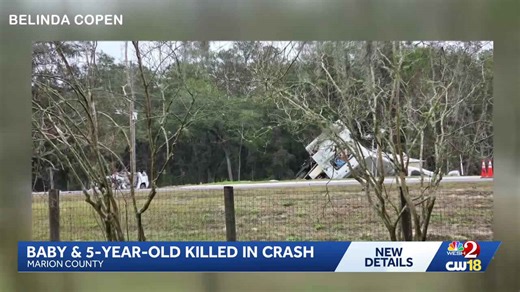 5-year-old and newborn baby die from Marion County motorhome crash involving 15 people