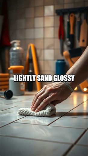 Refresh a Dull Kitchen Backsplash with Easy Tile Paint
