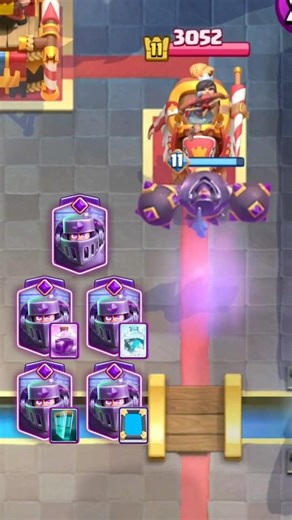 Mega Knight EVO vs Towers. Can Mega Knight Solo The King Tower? #clashroyale #cr #supercell