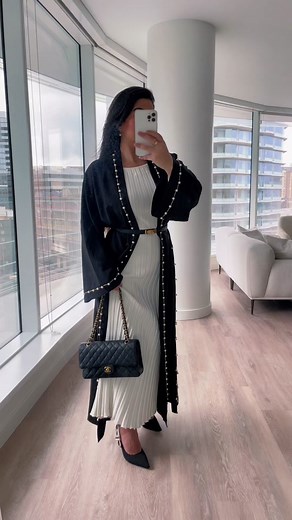 obsessed w this look #modestfashion #abaya #ooftd #abayafashion