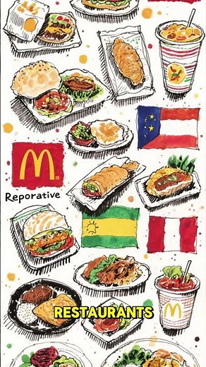 The McDonald's Menu That Changes Around The World 🌍