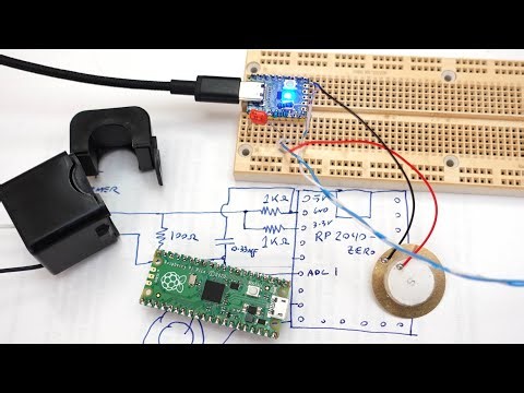 Raspberry pi Pico programming in C -- microwave oven monitor and reminder