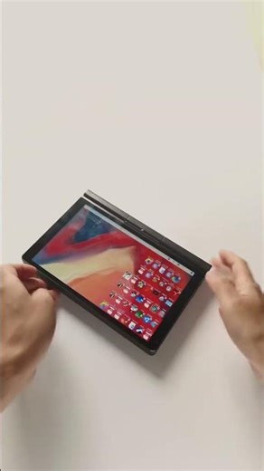 Tragbarer Mini-Computer mit Tastatur für unterwegs